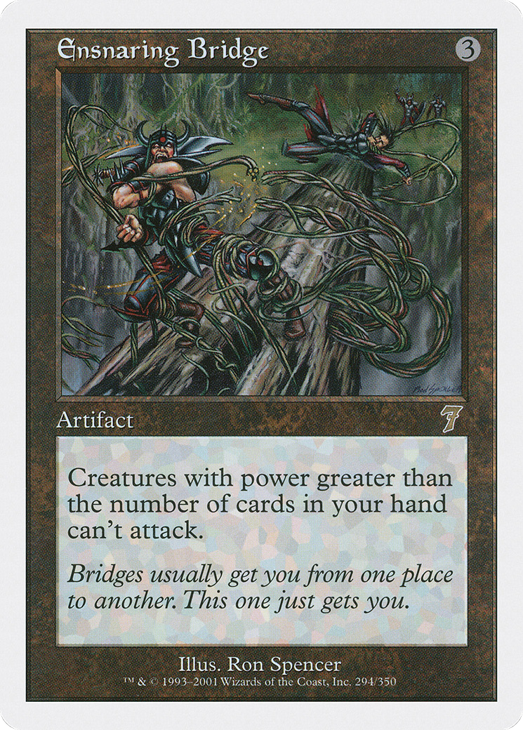 Ensnaring Bridge (7ED-294) [7th Edition] MTG Single Wizards of the Coast