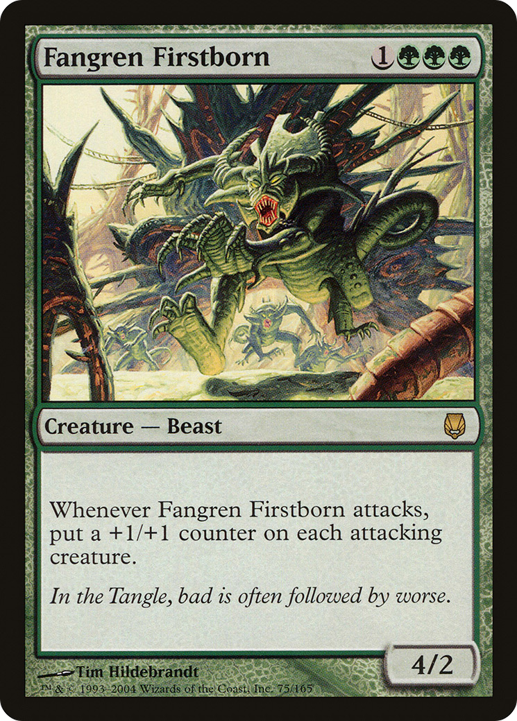 Fangren Firstborn (DST-075) [Darksteel] MTG Single Wizards of the Coast