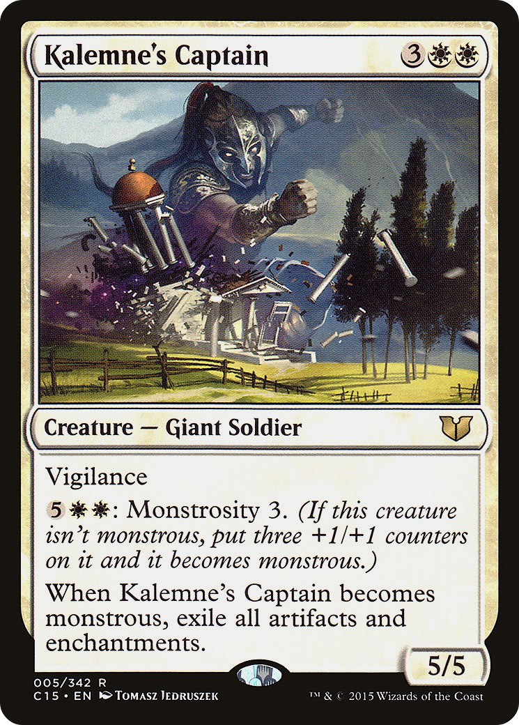 Kalemne's Captain (C15-005) [Commander 2015] MTG Single Wizards of the Coast
