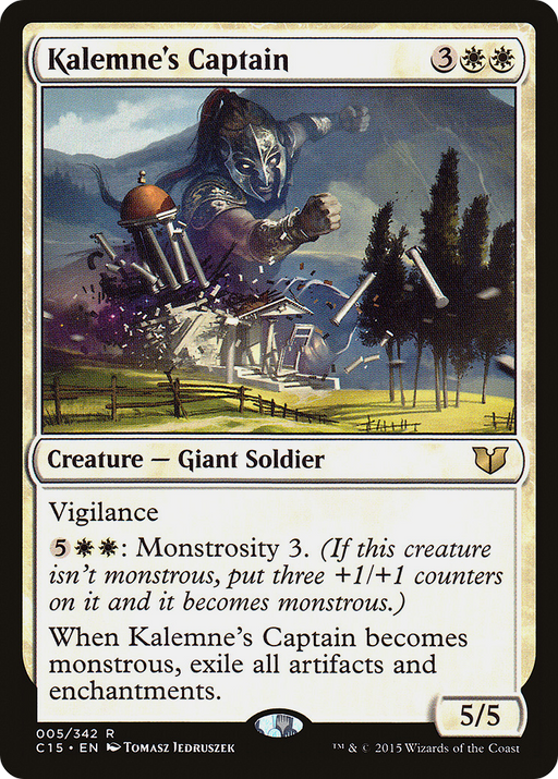 Kalemne's Captain (C15-005) [Commander 2015] MTG Single Wizards of the Coast