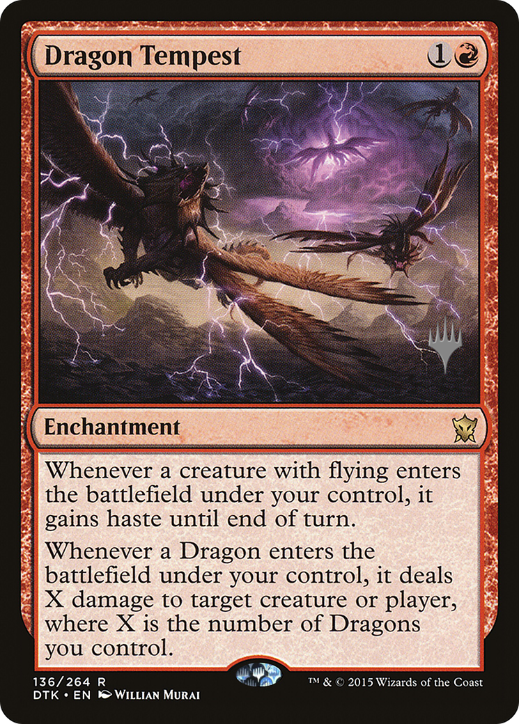 Dragon Tempest (PPKHM-) [Dragons of Tarkir Promos] MTG Single Wizards of the Coast
