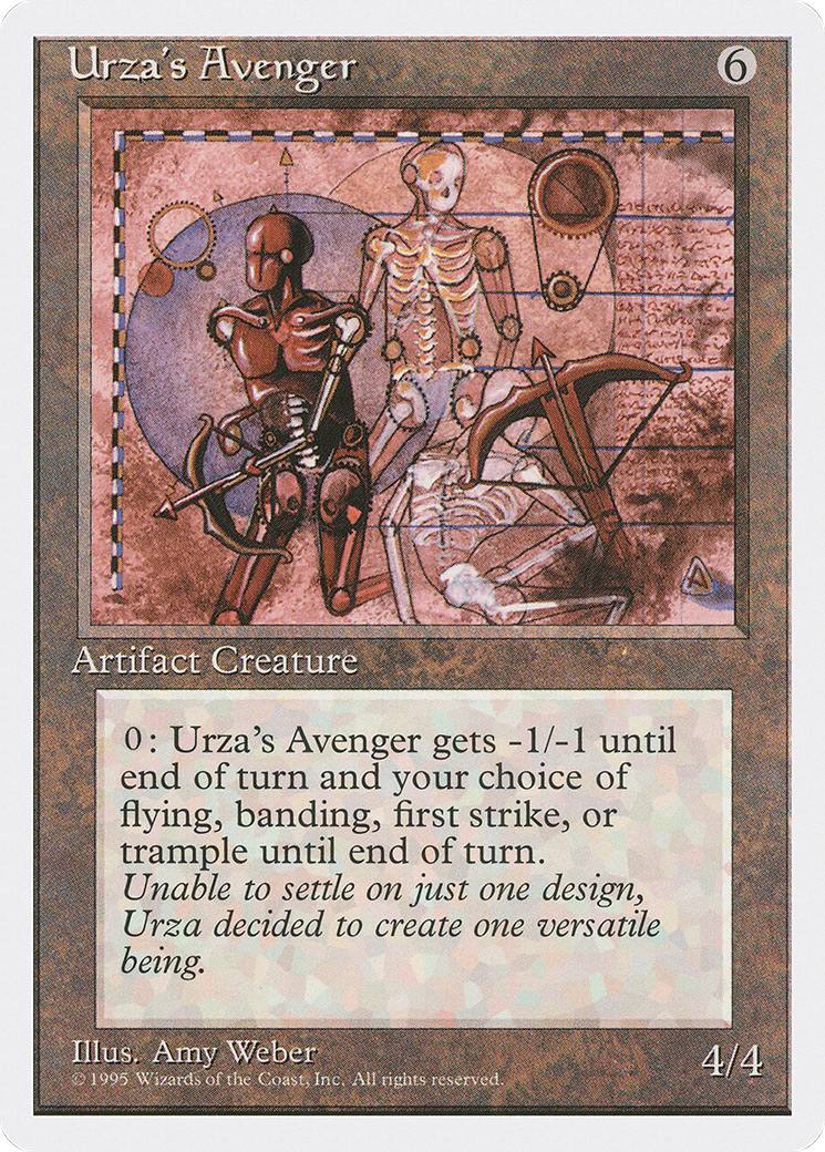 Urza's Avenger (4ED-355) [Fourth Edition] MTG Single Wizards of the Coast