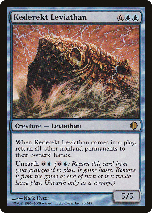 Kederekt Leviathan (ALA-048) [Shards of Alara] MTG Single Wizards of the Coast