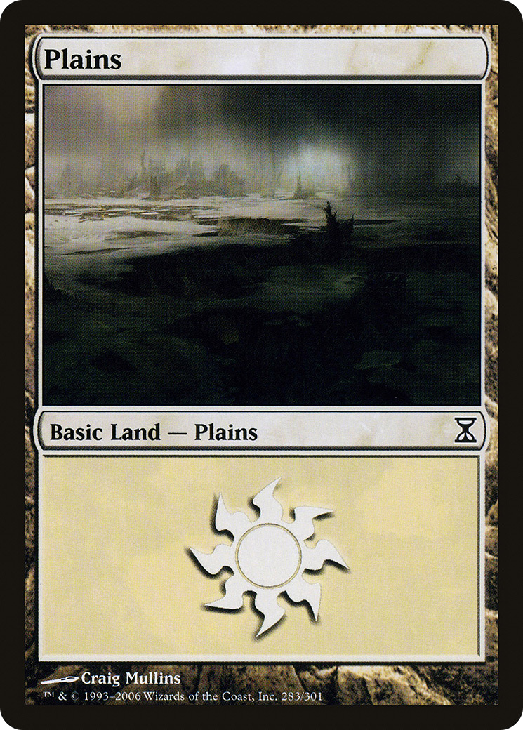 Plains (TSP-283) [Time Spiral] MTG Single Wizards of the Coast