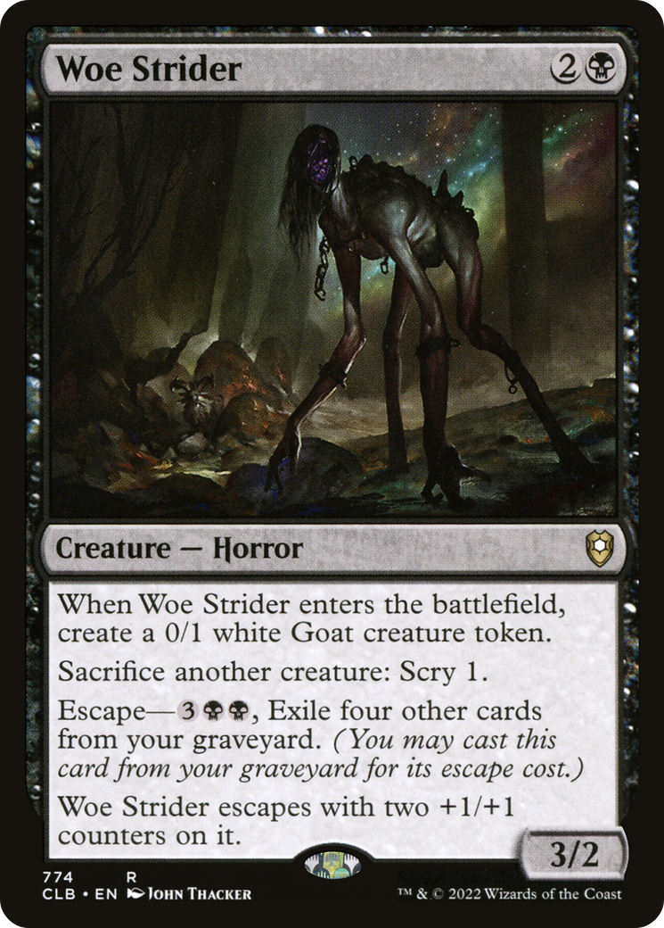 Woe Strider (CLB-774) [Commander Legends: Battle for Baldur's Gate] MTG Single Wizards of the Coast