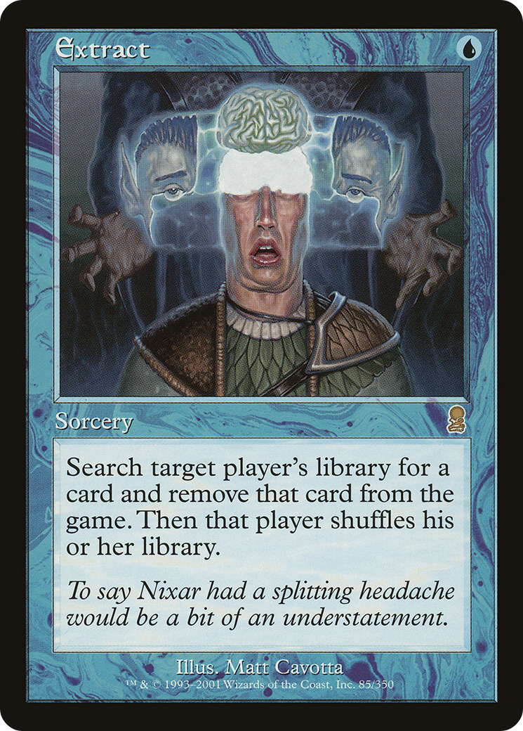 Extract (ODY-085) [Odyssey] MTG Single Wizards of the Coast