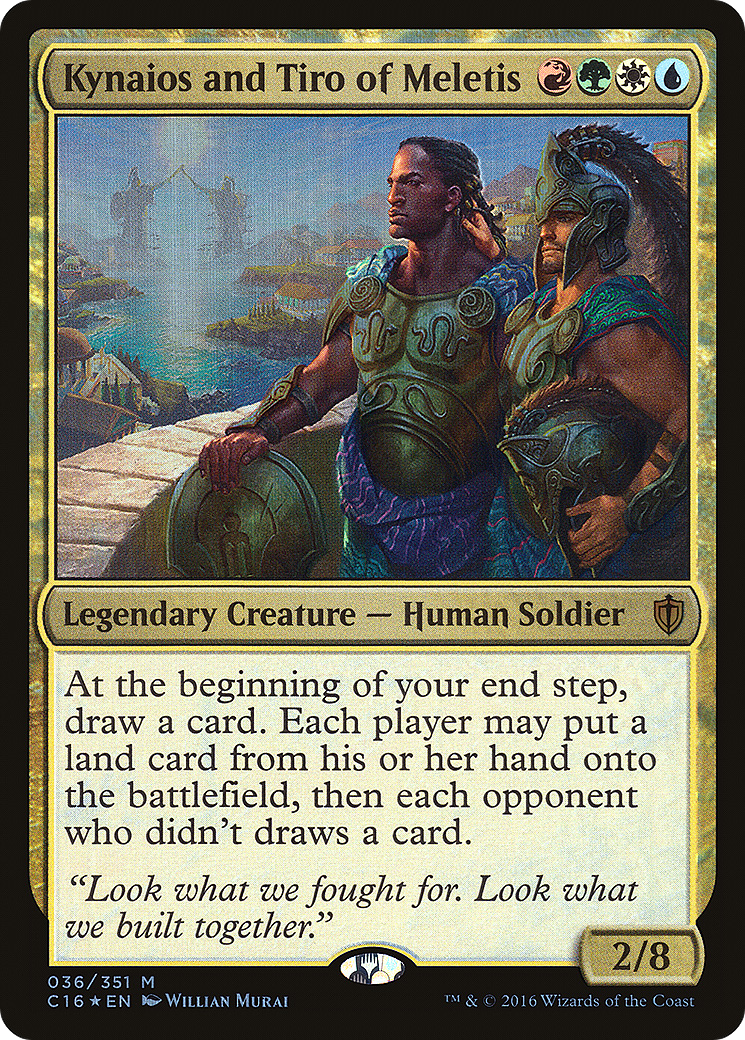 Kynaios and Tiro of Meletis (C16-036) [Commander 2016] Foil MTG Single Wizards of the Coast