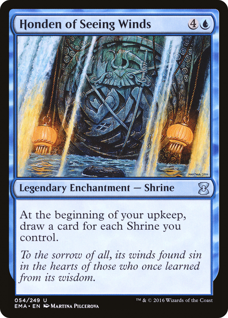 Honden of Seeing Winds (EMA-054) [Eternal Masters] Foil MTG Single Wizards of the Coast