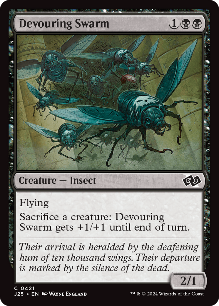 Devouring Swarm (J25-421) [Foundations Jumpstart] MTG Single Wizards of the Coast
