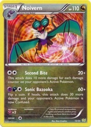 Noivern (#13 - Non-Holo) () [XY: Trainer Kit Sylveon & Noivern] Pokemon Single Pokémon
