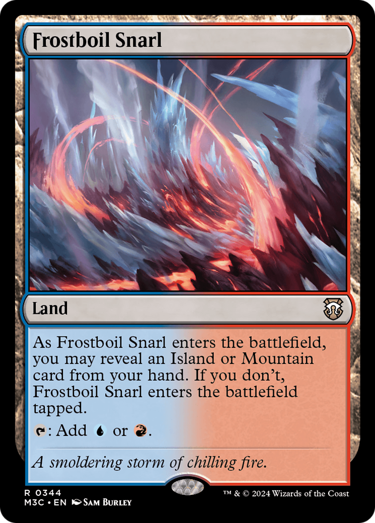 Frostboil Snarl (M3C-344) [Modern Horizons 3 Commander] MTG Single Wizards of the Coast