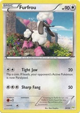 Furfrou (#20 - Noivern) () [XY: Trainer Kit Sylveon & Noivern] Pokemon Single Pokémon