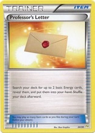 Professor's Letter (Noivern) () [XY: Trainer Kit Sylveon & Noivern] Pokemon Single Pokémon