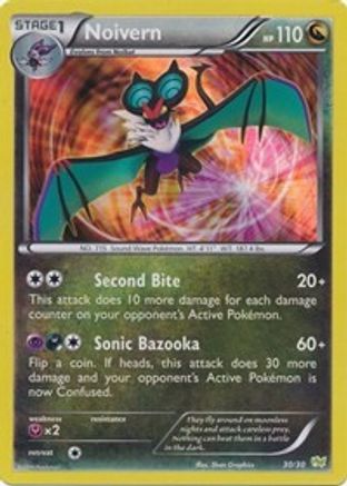 Noivern (#30 - Holo) () Holofoil [XY: Trainer Kit Sylveon & Noivern] Pokemon Single Pokémon