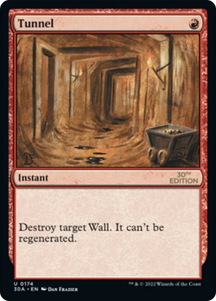 Tunnel (30A-174) [30th Anniversary Edition] MTG Single Wizards of the Coast