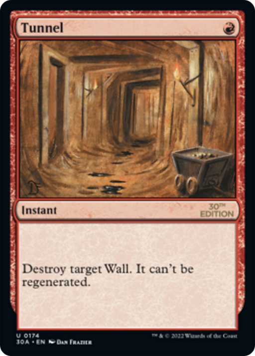 Tunnel (30A-174) [30th Anniversary Edition] MTG Single Wizards of the Coast