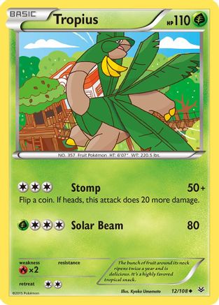 Tropius (/108) [XY: Roaring Skies] Pokemon Single Pokémon