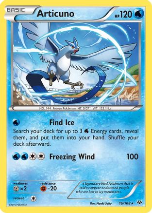 Articuno (16/108) [XY: Roaring Skies] Pokemon Single Pokémon