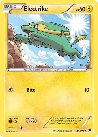 Electrike (/108) [XY: Roaring Skies] Pokemon Single Pokémon
