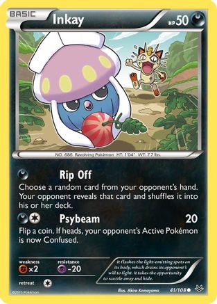 Inkay (41/108) [XY: Roaring Skies] Pokemon Single Pokémon