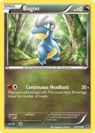 Bagon (54/108) [XY: Roaring Skies] Pokemon Single Pokémon