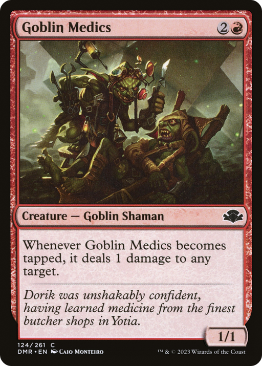 Goblin Medics (DMR-124) [Dominaria Remastered] Foil MTG Single Wizards of the Coast
