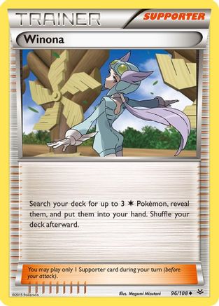 Winona (96/108) [XY: Roaring Skies] Pokemon Single Pokémon