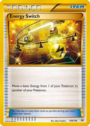 Energy Switch (109/108) Holofoil [XY: Roaring Skies] Pokemon Single Pokémon