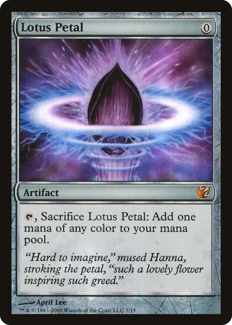 Lotus Petal (V09-) [Misc] From the Vault: Exiled Foil MTG Single Wizards of the Coast