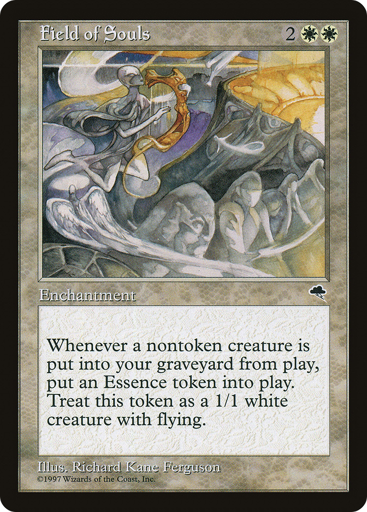 Field of Souls (TMP-018) [Tempest] MTG Single Wizards of the Coast