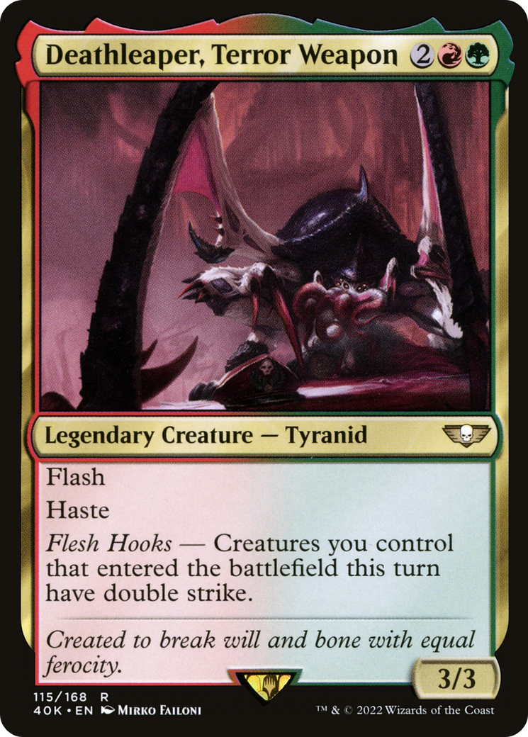 Deathleaper, Terror Weapon (40K-115) [Warhammer 40,000 Commander] MTG Single Wizards of the Coast