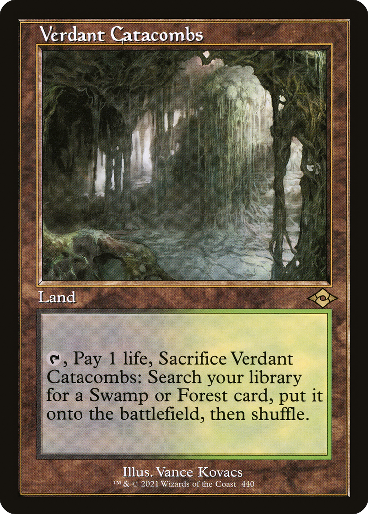 Verdant Catacombs (MH2-440) [Modern Horizons 2] MTG Single Modern Horizons 2
