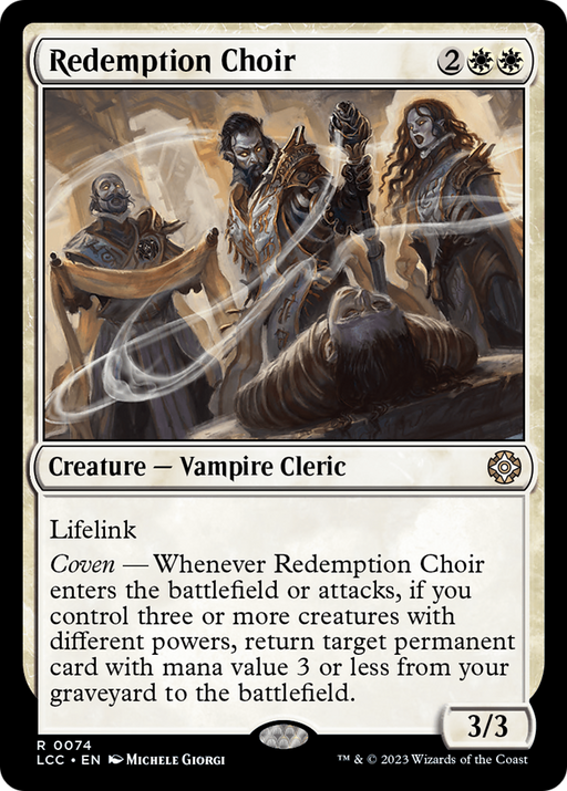 Redemption Choir (LCC-074) [The Lost Caverns of Ixalan Commander] MTG Single Wizards of the Coast