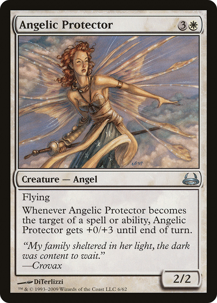 Angelic Protector (DDC-006) [Misc] Duel Decks: Divine vs. Demonic MTG Single Wizards of the Coast