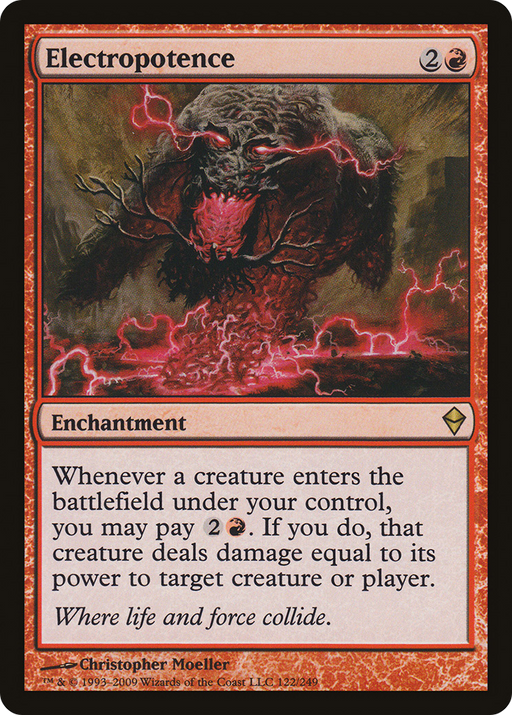 Electropotence (ZEN-122) [Zendikar] MTG Single Wizards of the Coast