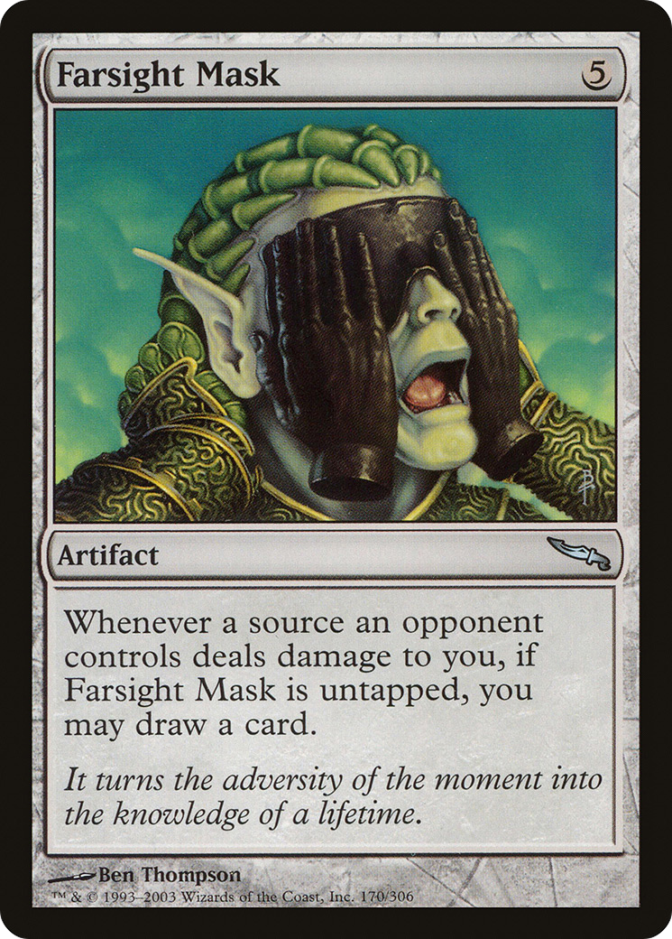 Farsight Mask (MRD-170) [Mirrodin] Foil MTG Single Wizards of the Coast