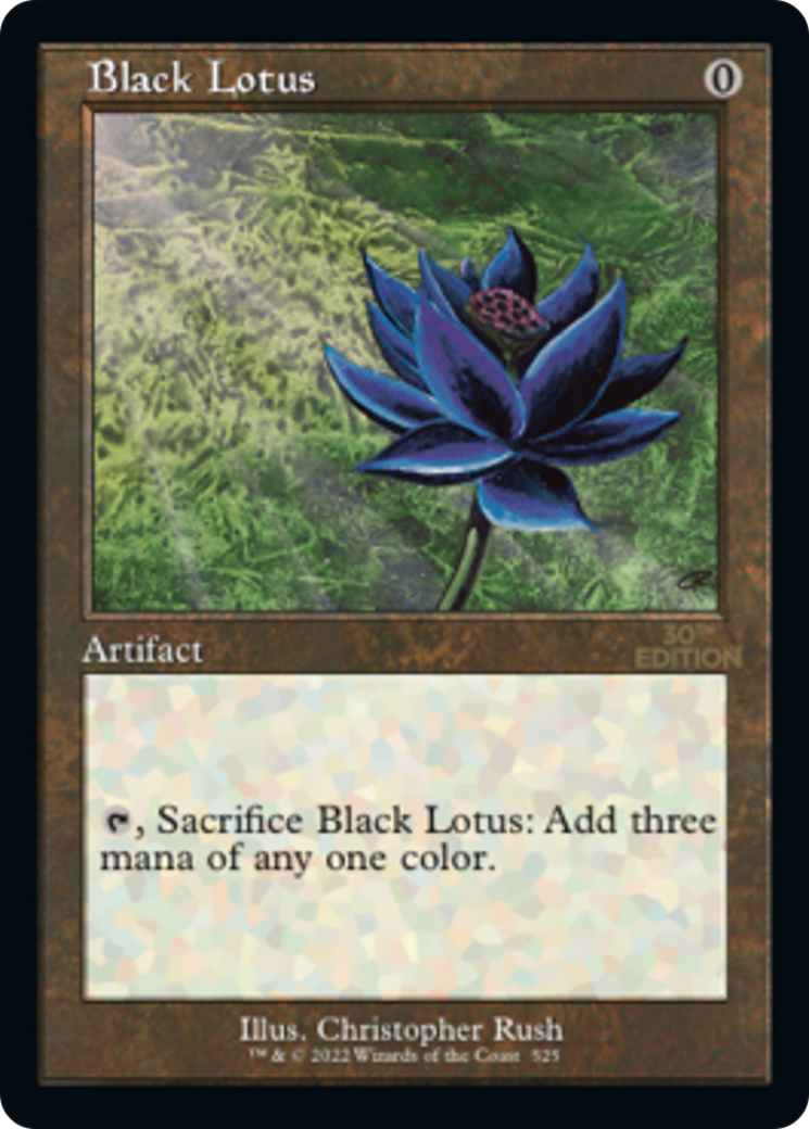 Black Lotus (30A-525) [30th Anniversary Edition] MTG Single Wizards of the Coast