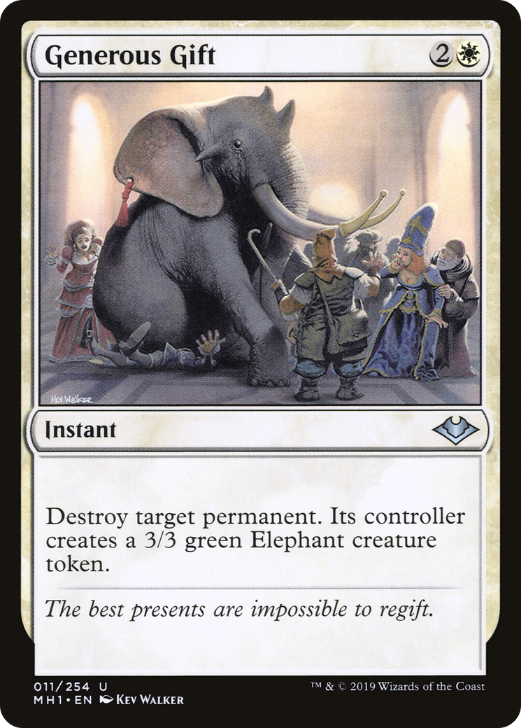 Generous Gift (MH1-011) [Modern Horizons] Foil MTG Single Modern Horizons