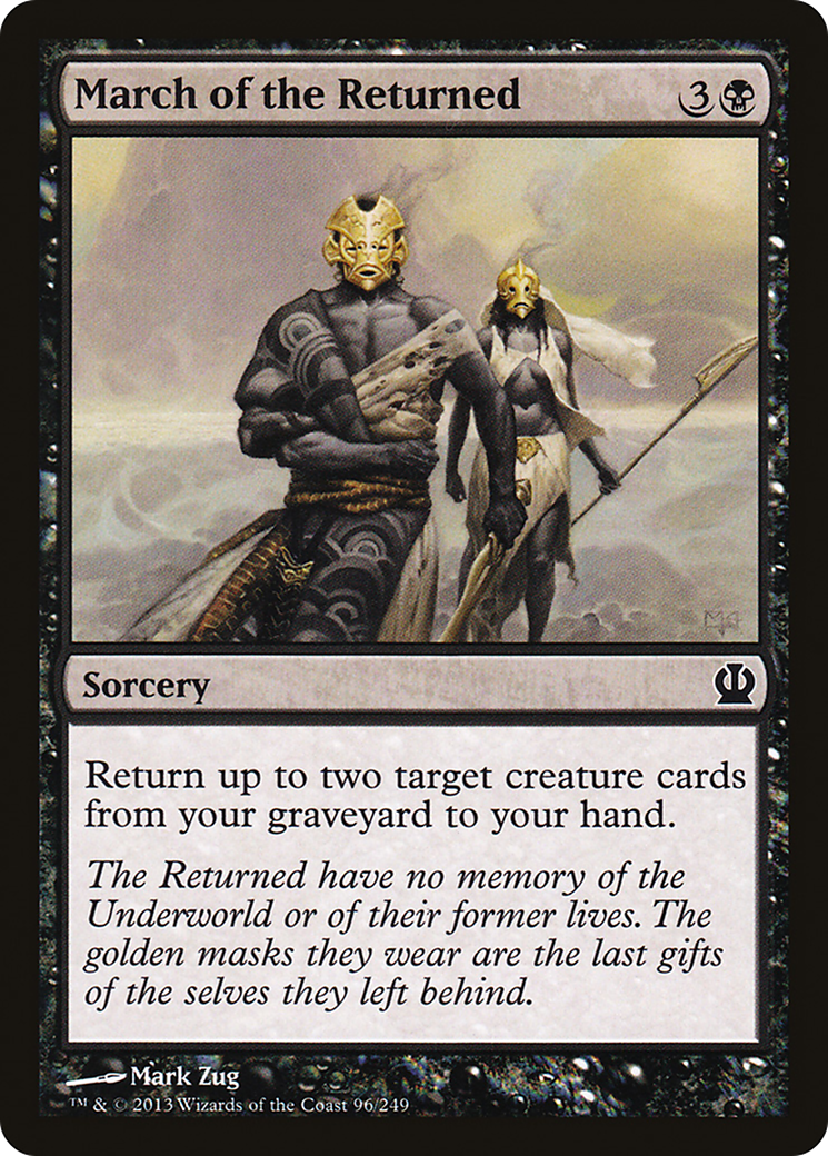 March of the Returned (THS-096) [Theros] Foil MTG Single Wizards of the Coast