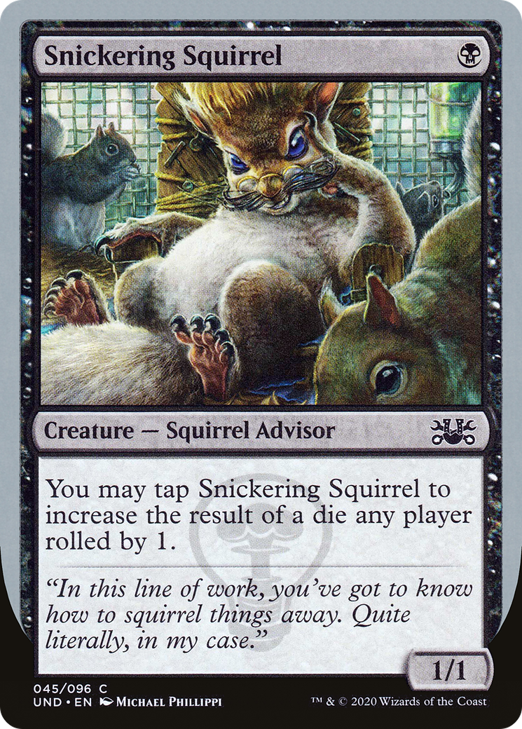 Snickering Squirrel (UND-045) [Unsanctioned] MTG Single Wizards of the Coast