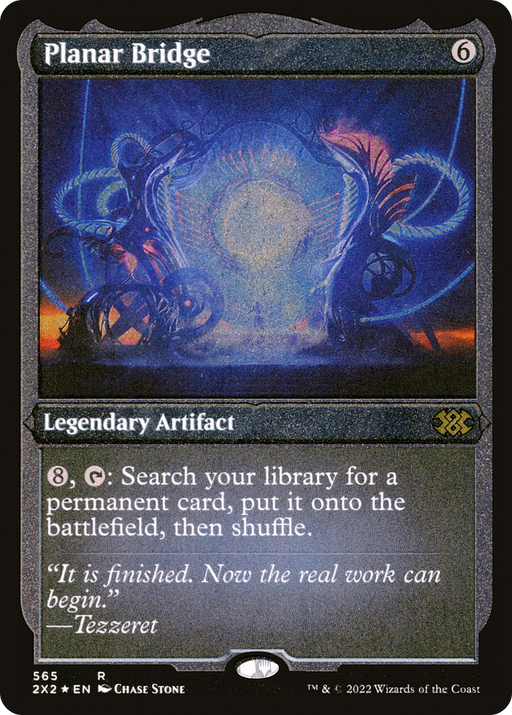 Planar Bridge (Foil Etched) (2X2-565) [Double Masters 2022] Foil MTG Single Wizards of the Coast