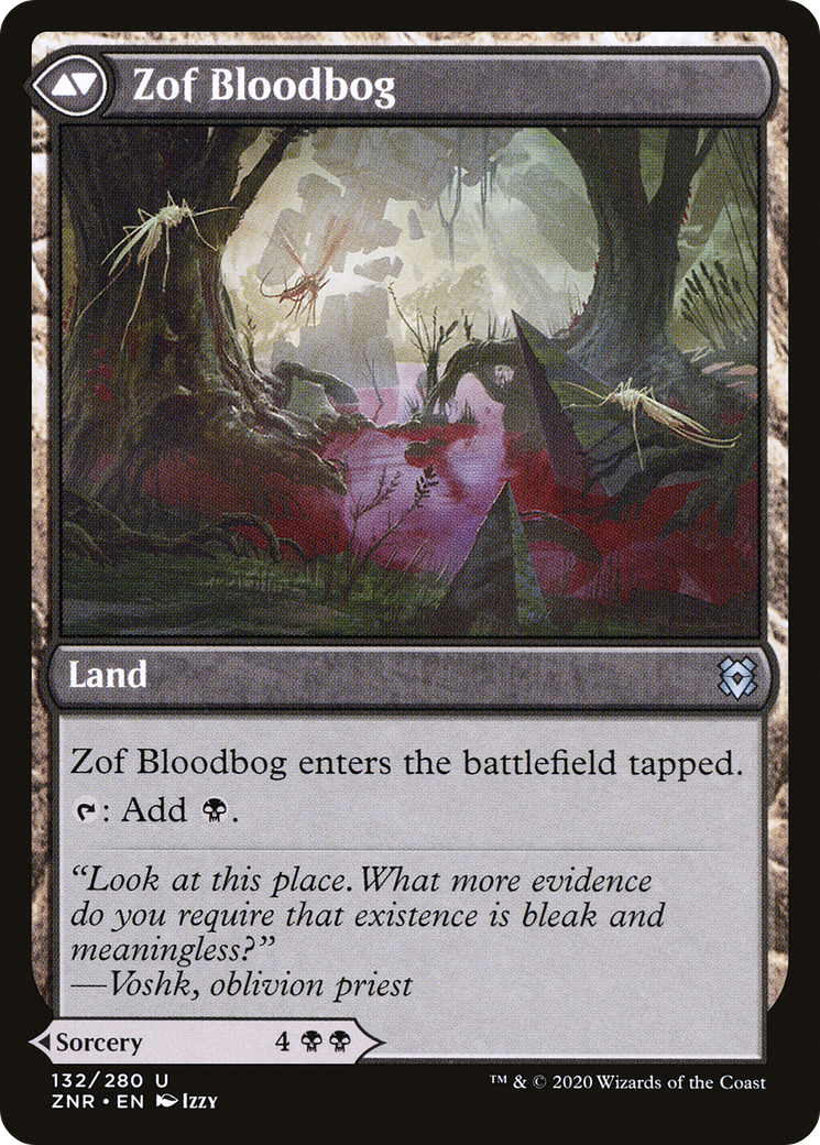 Zof Consumption // Zof Bloodbog (ZNR-132) [Zendikar Rising] Foil MTG Single Wizards of the Coast