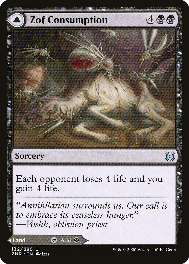 Zof Consumption // Zof Bloodbog (ZNR-132) [Zendikar Rising] MTG Single Wizards of the Coast