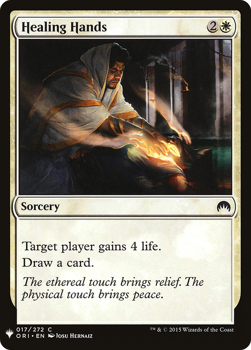 Healing Hands (LIST-ORI-17) [Mystery Booster] The List MTG Single Wizards of the Coast