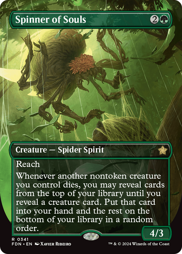Spinner of Souls (FDN-341) [Foundations] (Borderless) MTG Single Wizards of the Coast
