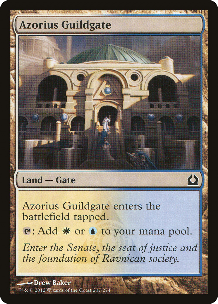 Azorius Guildgate (RTR-237) [Return to Ravnica] Foil MTG Single Wizards of the Coast