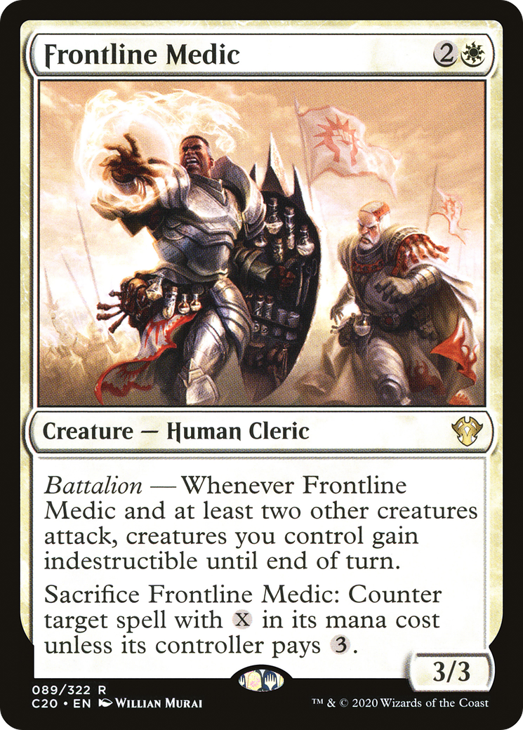Frontline Medic (C20-089) [Commander 2020] MTG Single Wizards of the Coast