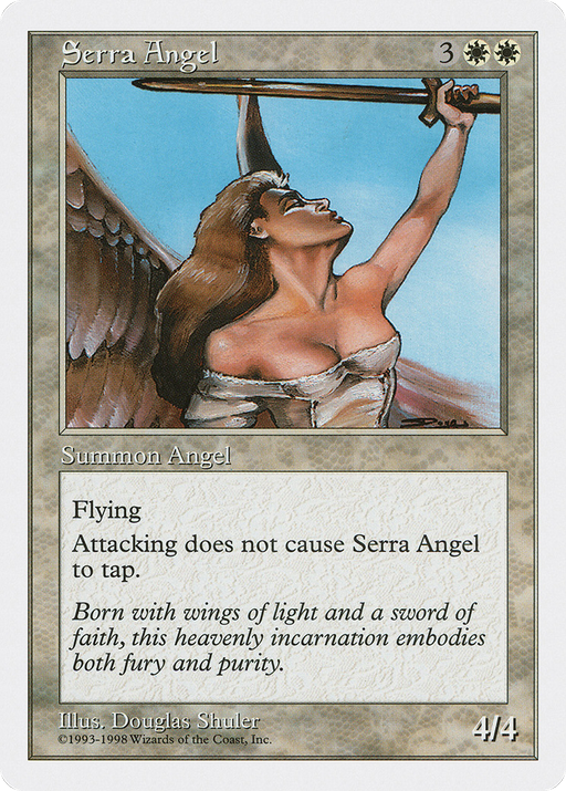 Serra Angel (ATH-015) [Anthologies] MTG Single Wizards of the Coast