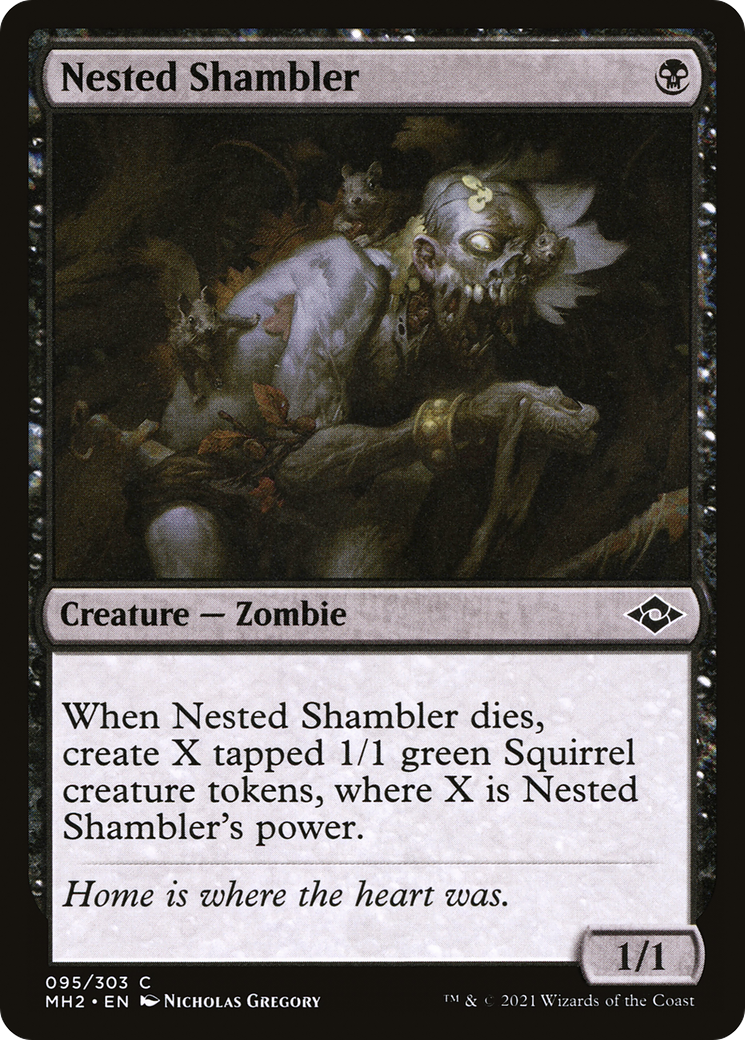 Nested Shambler (MH2-095) [Modern Horizons 2] MTG Single Modern Horizons 2