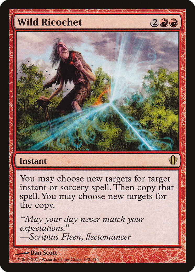 Wild Ricochet (C13-132) [Commander 2013] MTG Single Wizards of the Coast